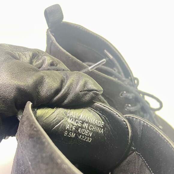 Alfani Aiden Black Suede Chukka Boots Men’s Size 9.5 main image 9